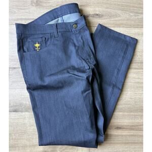Blue Delta Traveler Pants Ryder Cup Edition USA Custom 33/32 For Brooks Koepka !